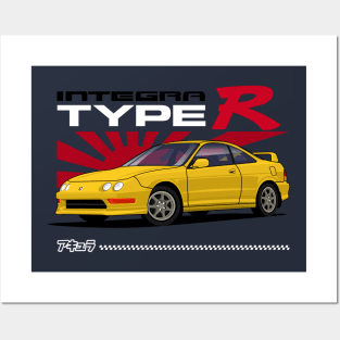 Acura Integra Type R JDM Cars Posters and Art